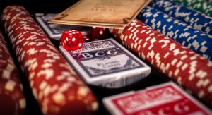 card and chips